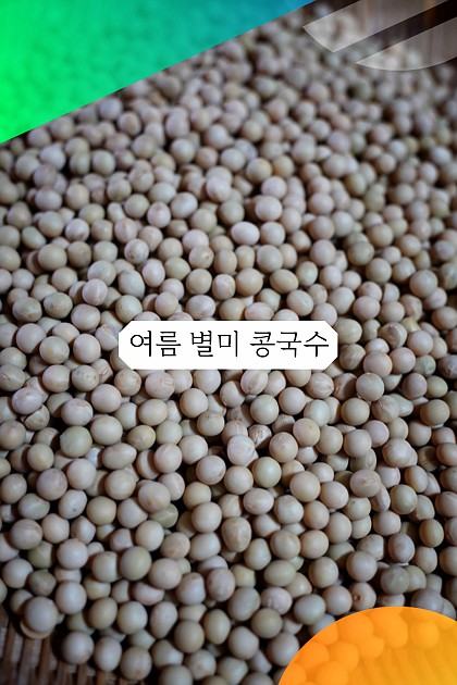 #콩국수 #전북익산콩

익산에서 구입한 콩으로만든 콩국수!