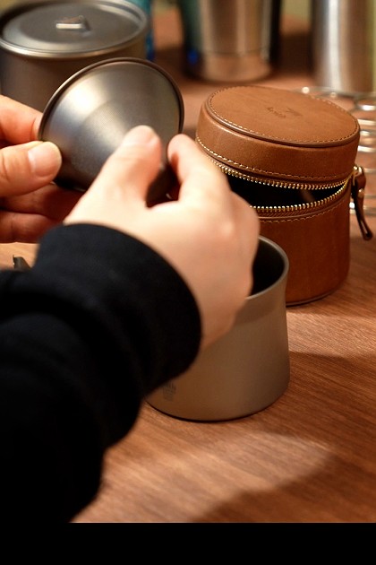 Keith 티타늄 커피 메이커 백패킹에서 커피 내려 마시는 도구

